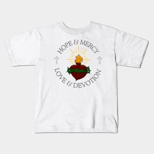 Sacred heart illustration Kids T-Shirt